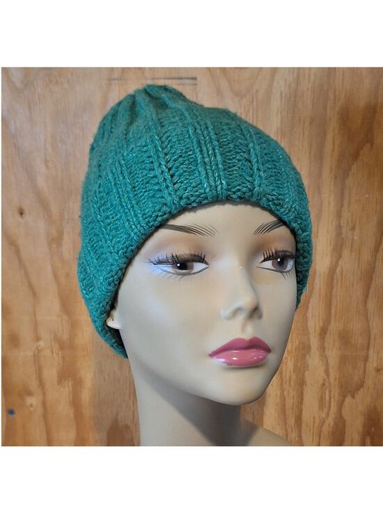 Old Navy Accessories - NWT Old Navy Beanie Women's OS Green Lightweight Ribbed Cuffed Cozycore Outdoors